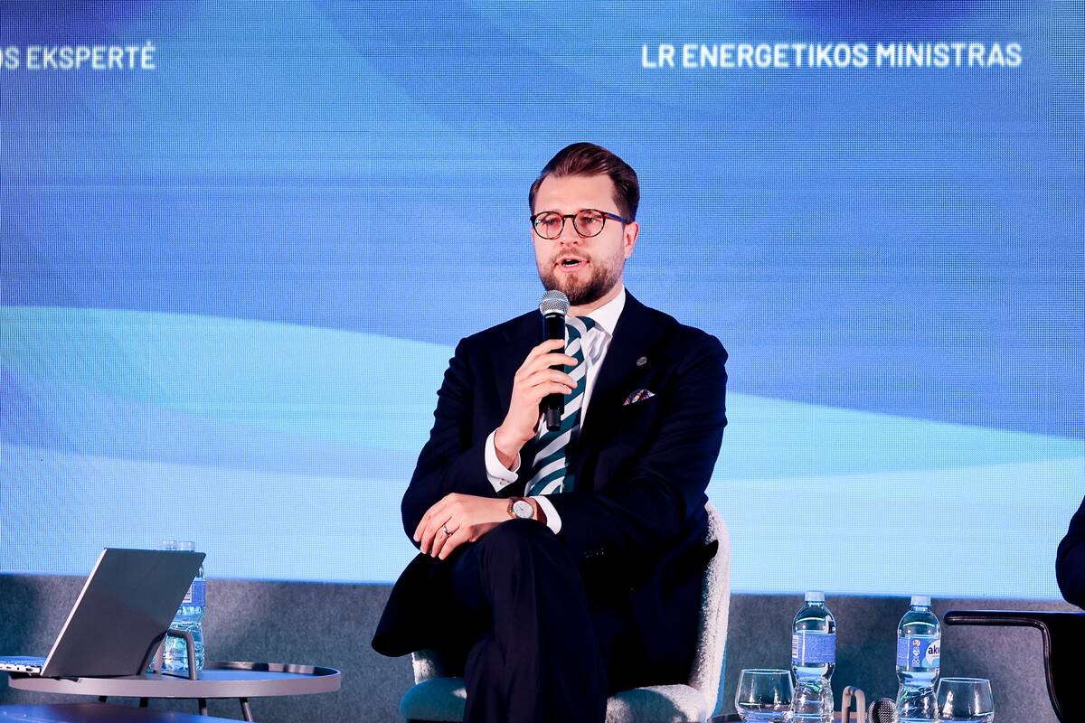LR energetikos ministras Lukas Savickas