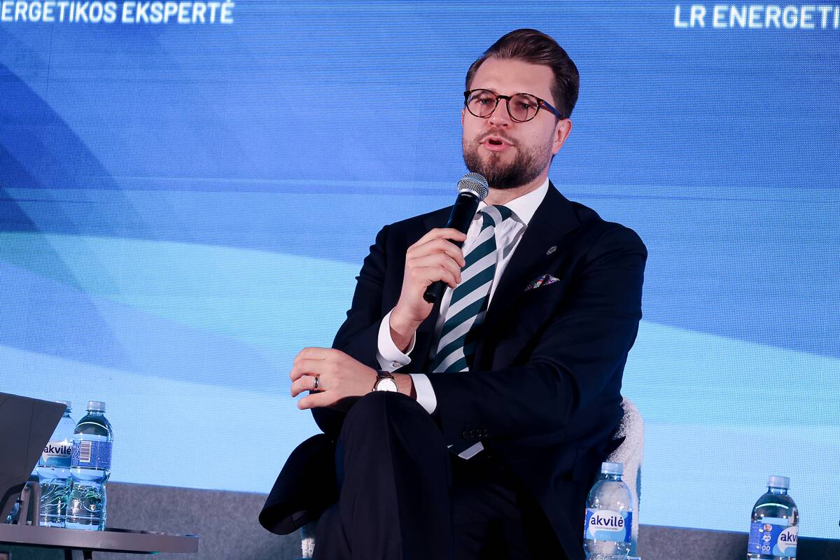 LR energetikos ministras Lukas Savickas