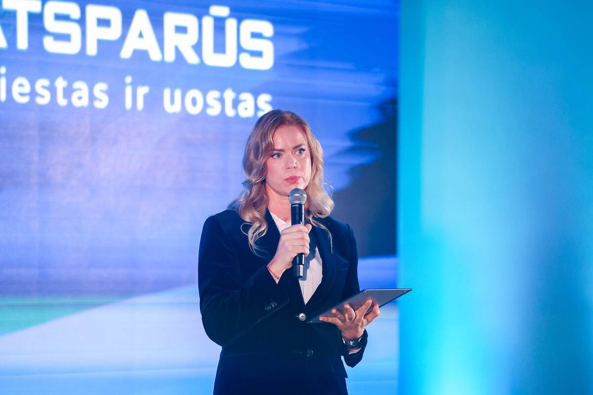 Bendrovės „Klaipėdos dienraštis“ direktorė Lina Čekanavičė