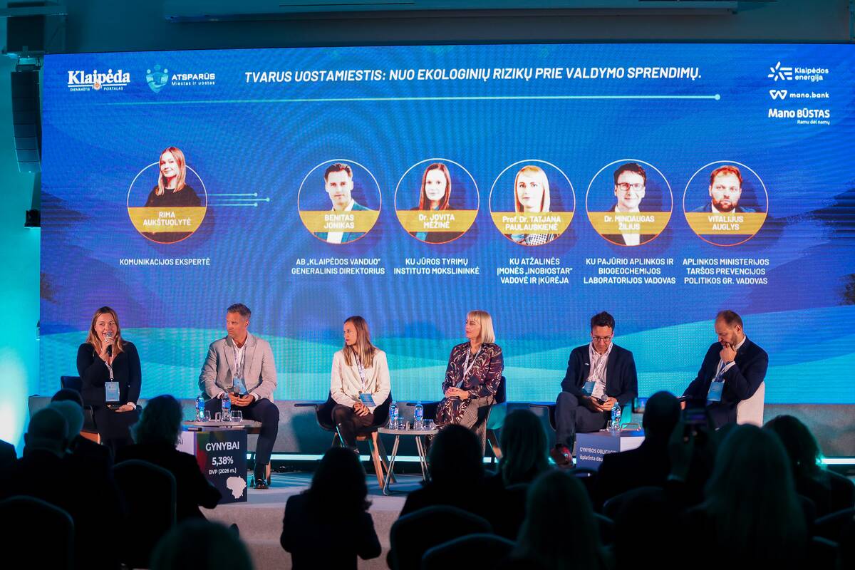 Konferencija „Atsparūs: miestas ir uostas“ (diskusijos)