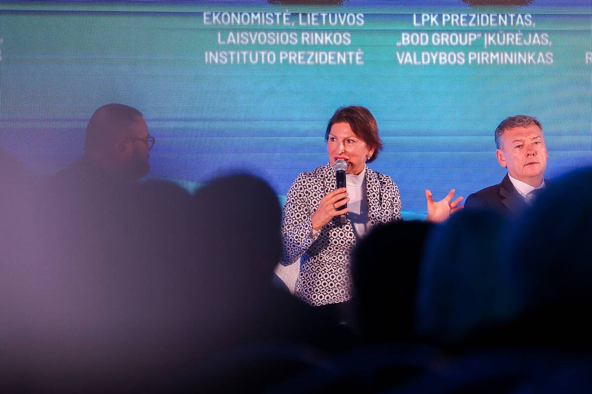 Ekonomistė, Lietuvos laisvosios rinkos instituto prezidentė Elena Leontjeva