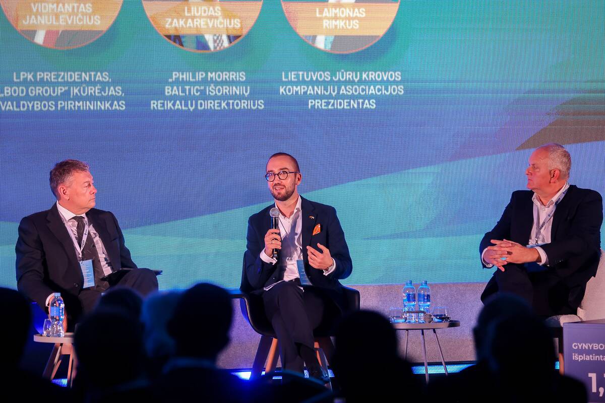 „Philip Morris Baltic“ išorinių reikalų direktorius Liudas Zakarevičius