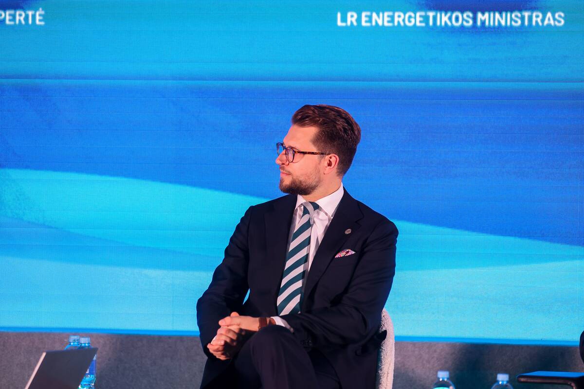 LR energetikos ministras Lukas Savickas