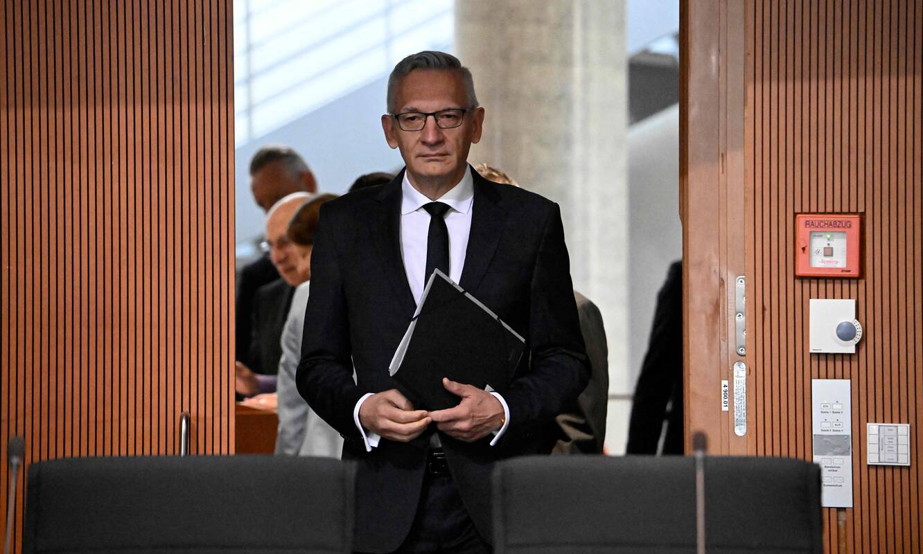 
<span>Vokietijos žvalgybos vadovas: intensyvėja šešėlinis karas su Rusija</span>
