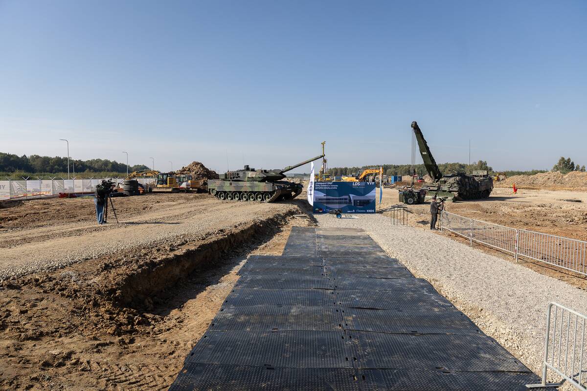 Kauno LEZ prasideda „Leopard“ tankų gamyklos statybos 