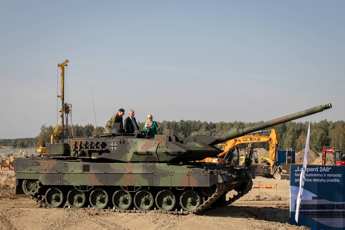 Kauno LEZ prasideda „Leopard“ tankų gamyklos statybos 