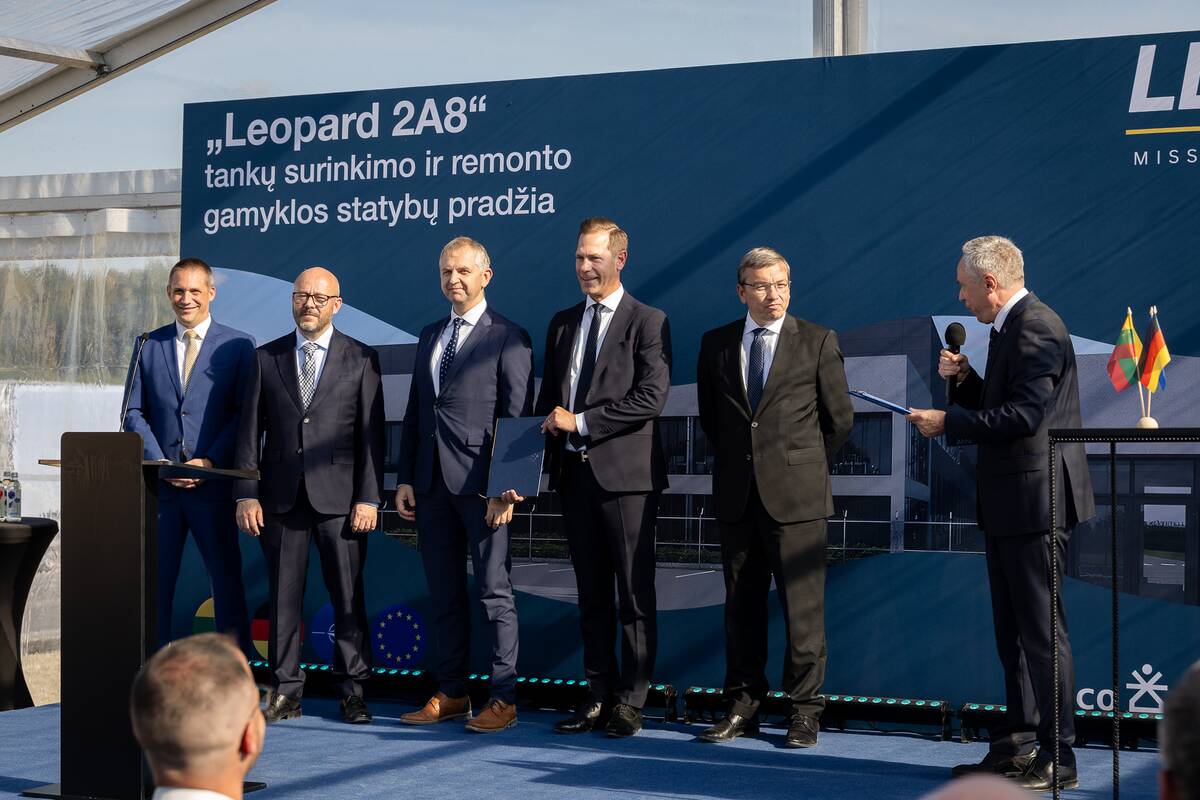 Kauno LEZ prasideda „Leopard“ tankų gamyklos statybos 