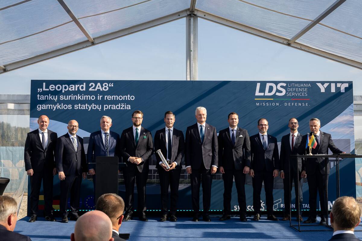 Kauno LEZ prasideda „Leopard“ tankų gamyklos statybos 