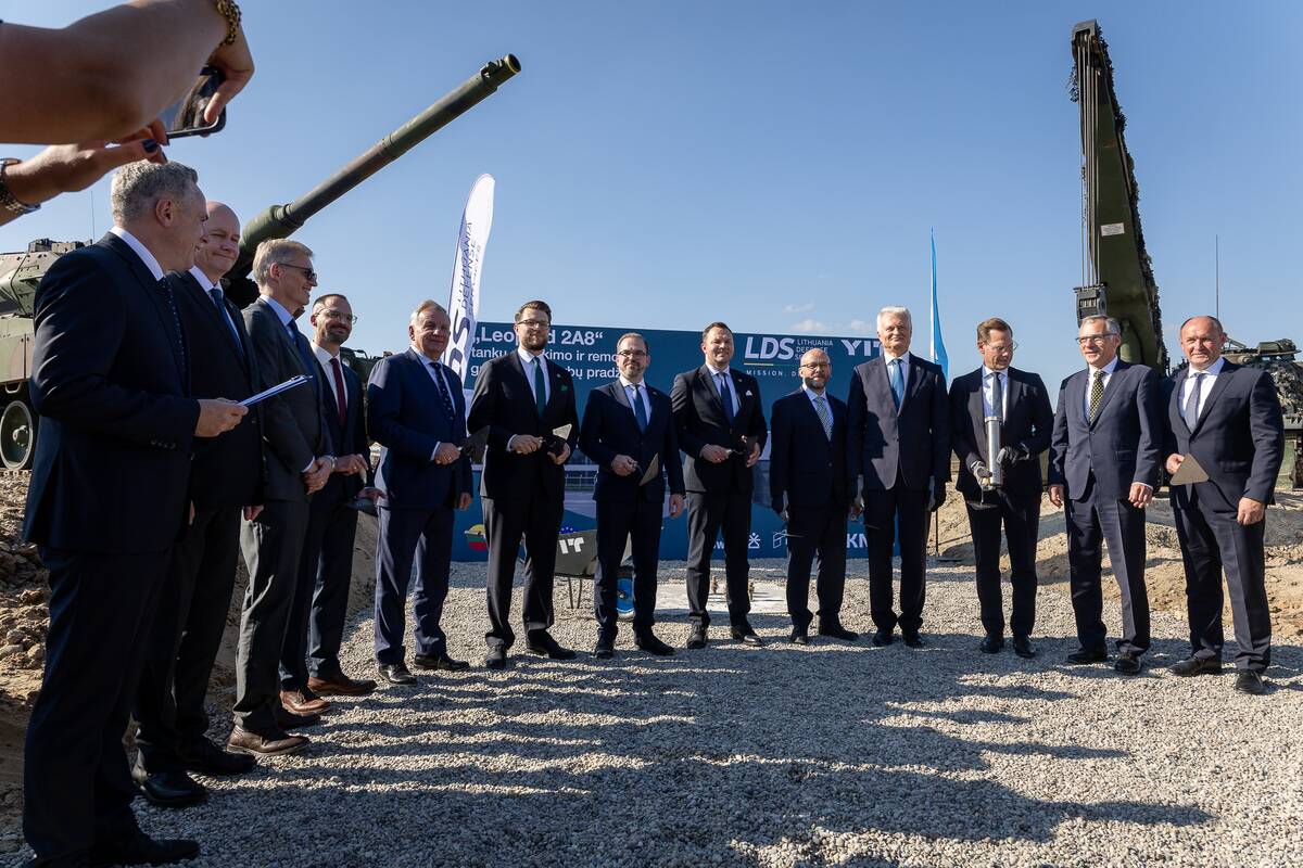 Kauno LEZ prasideda „Leopard“ tankų gamyklos statybos 