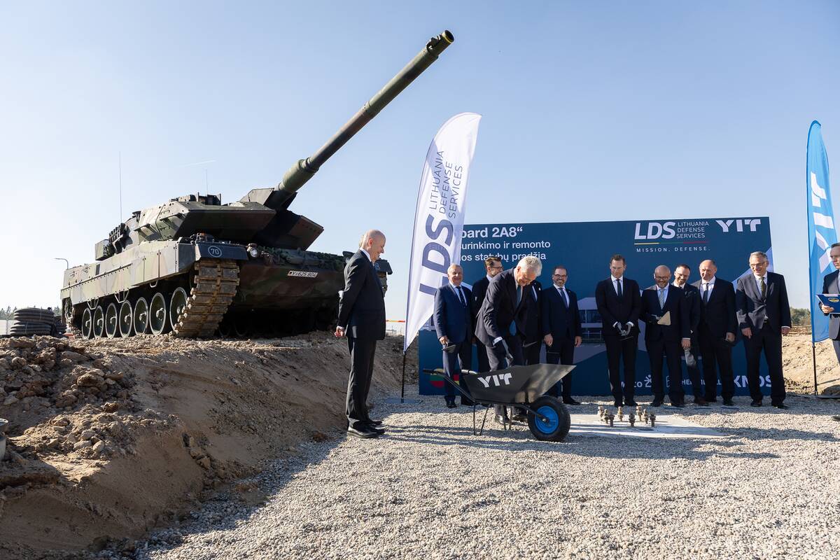 Kauno LEZ prasideda „Leopard“ tankų gamyklos statybos 