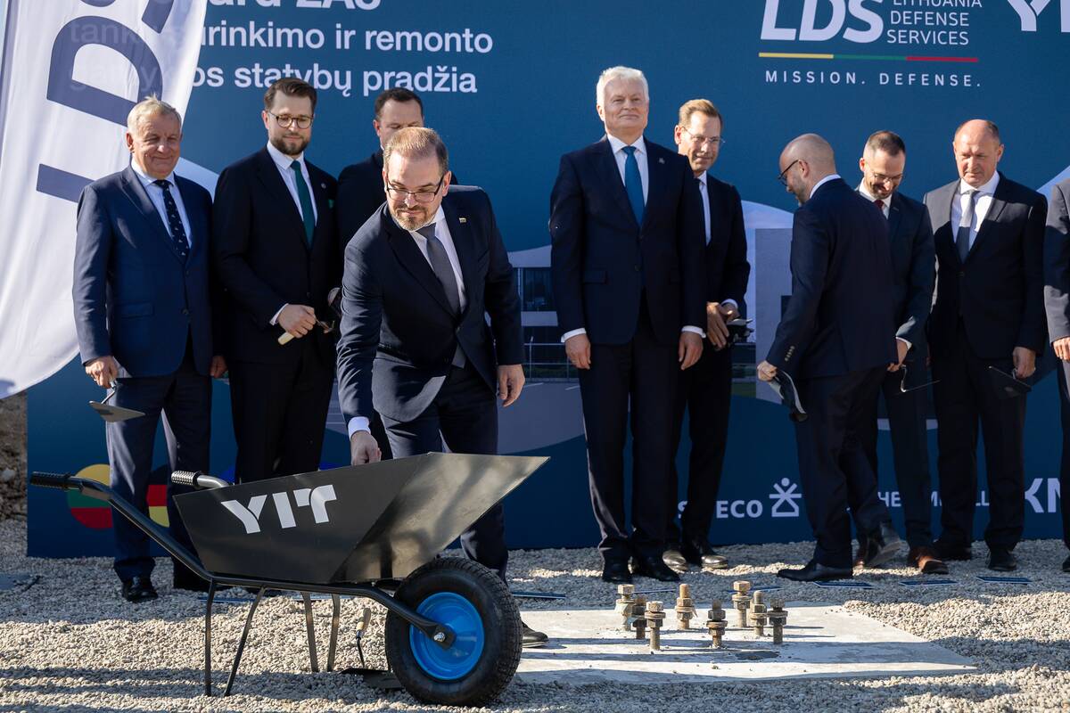 Kauno LEZ prasideda „Leopard“ tankų gamyklos statybos 