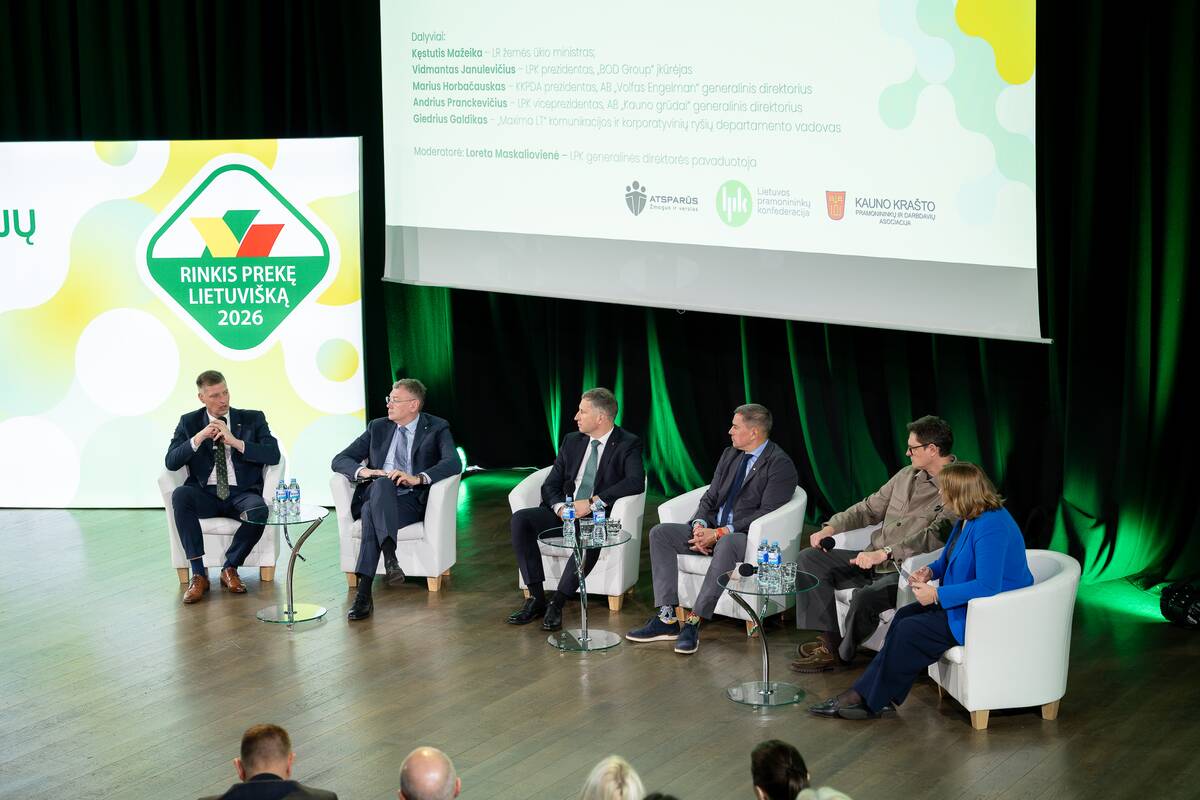 Forumas-diskusija „Maisto rezervas: kur baigiasi valstybės ir prasideda verslo atsakomybė?“