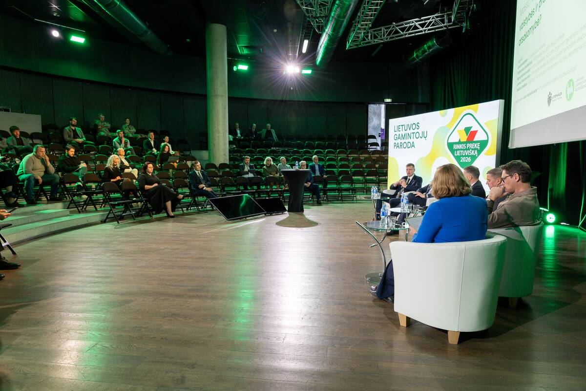 Forumas-diskusija „Maisto rezervas: kur baigiasi valstybės ir prasideda verslo atsakomybė?“