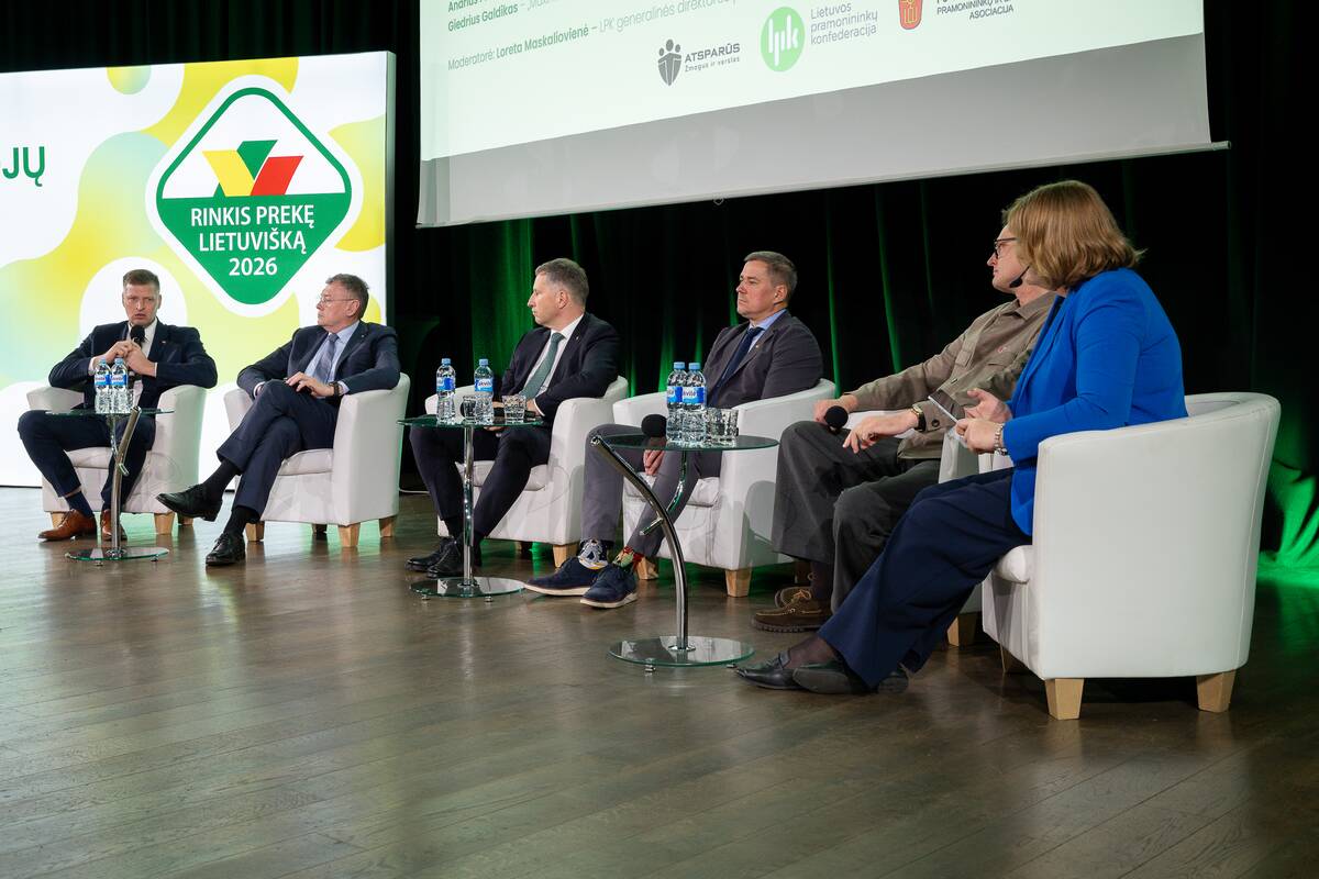 Forumas-diskusija „Maisto rezervas: kur baigiasi valstybės ir prasideda verslo atsakomybė?“