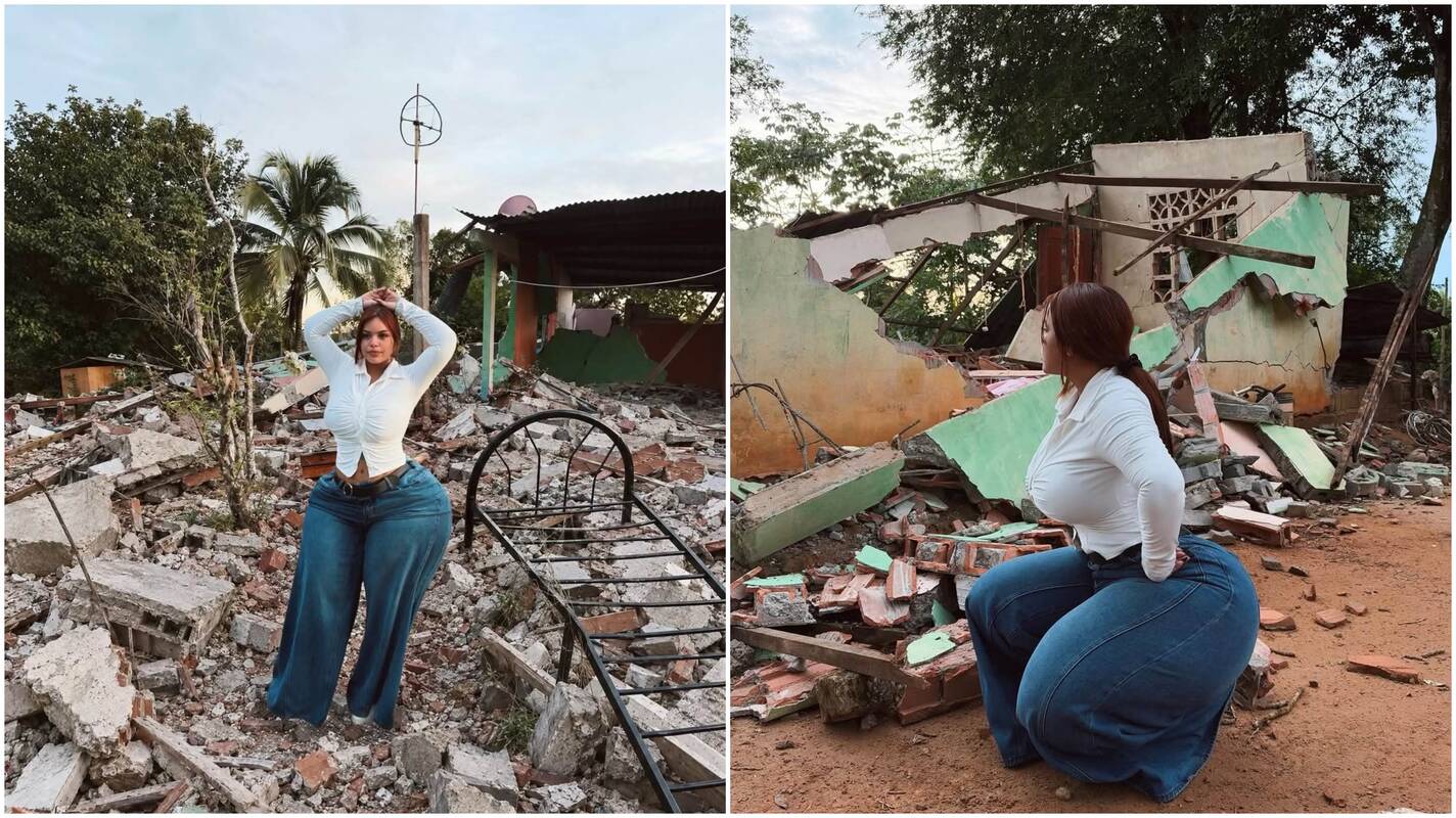 
<span>Tragedijos vietoje – influencerės fotosesija</span>
