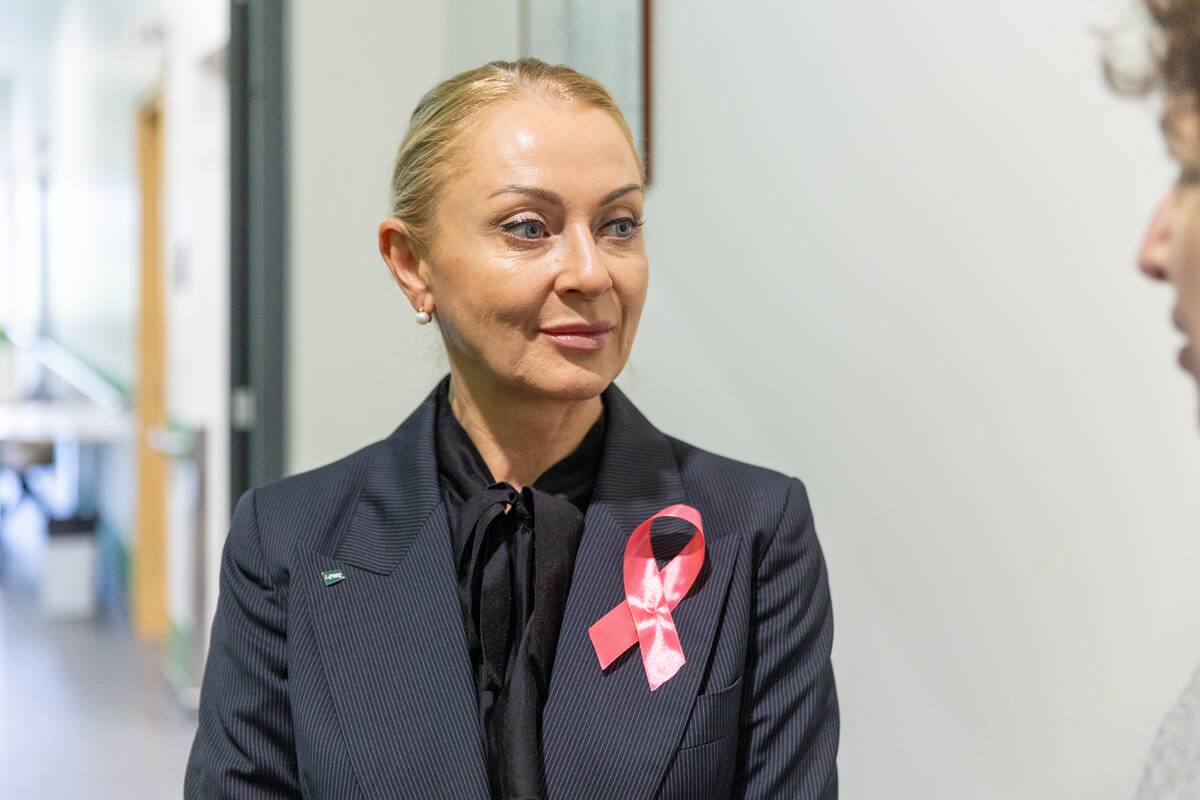 Krūties vėžio prevencinė akcija pareigūnėms
