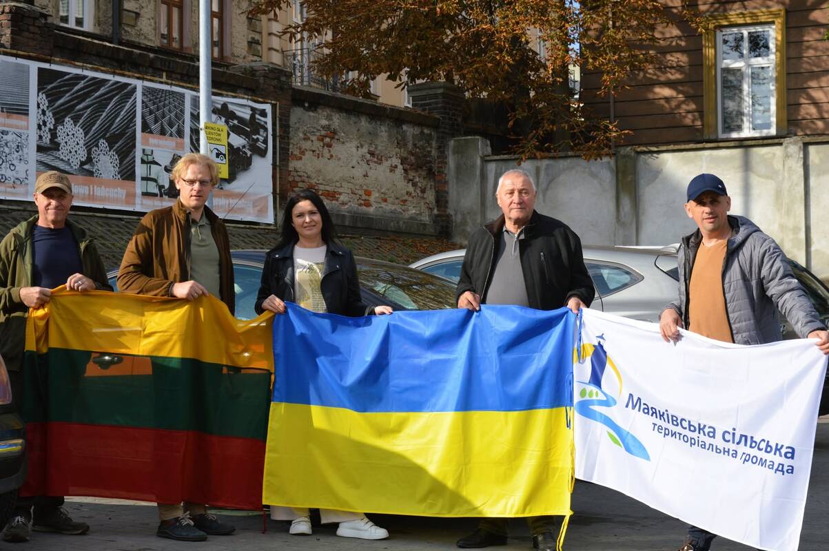 Kontaktai: Lietuvos aplinkosaugininkai nuo karo pradžios Ukrainoje nuolat remia šios šalies aplinkosaugininkus.
