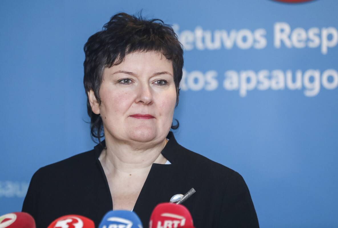 Sveikatos apsaugos viceministrė, ekspertų darbo grupės vadovė Lina Jaruševičienė