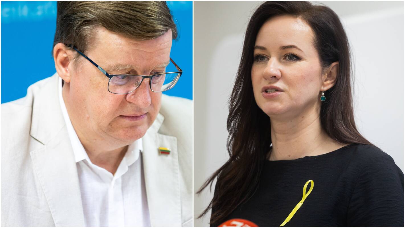 Linas Slušnys ir Inga Ruginienė