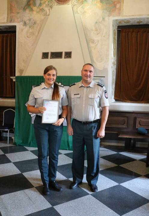 Apdovanoti Kauno policijos pareigūnai