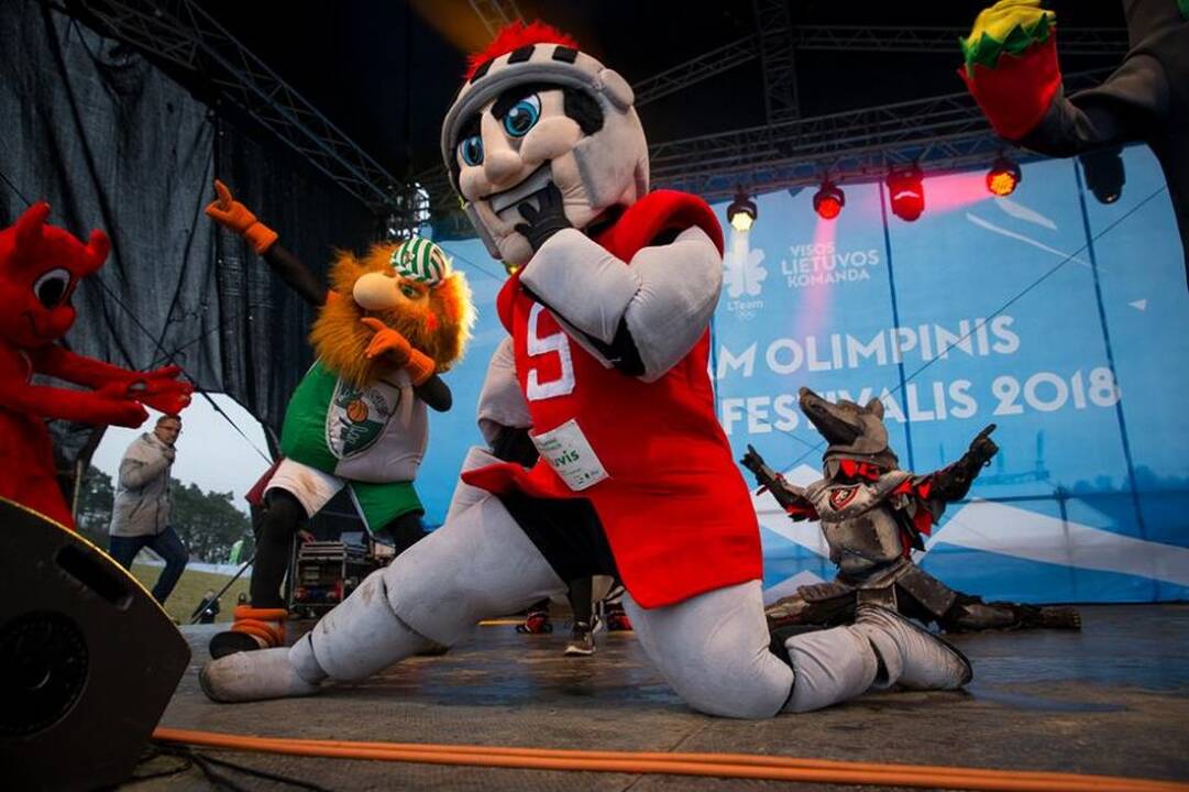 Talismanų varžybos „LTeam olimpiniame žiemos festivalyje“