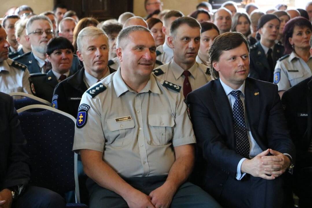 Apdovanoti Kauno policijos pareigūnai