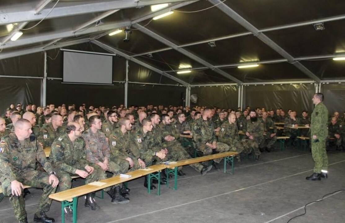 Vokietijos karių treniruotės Lietuvoje