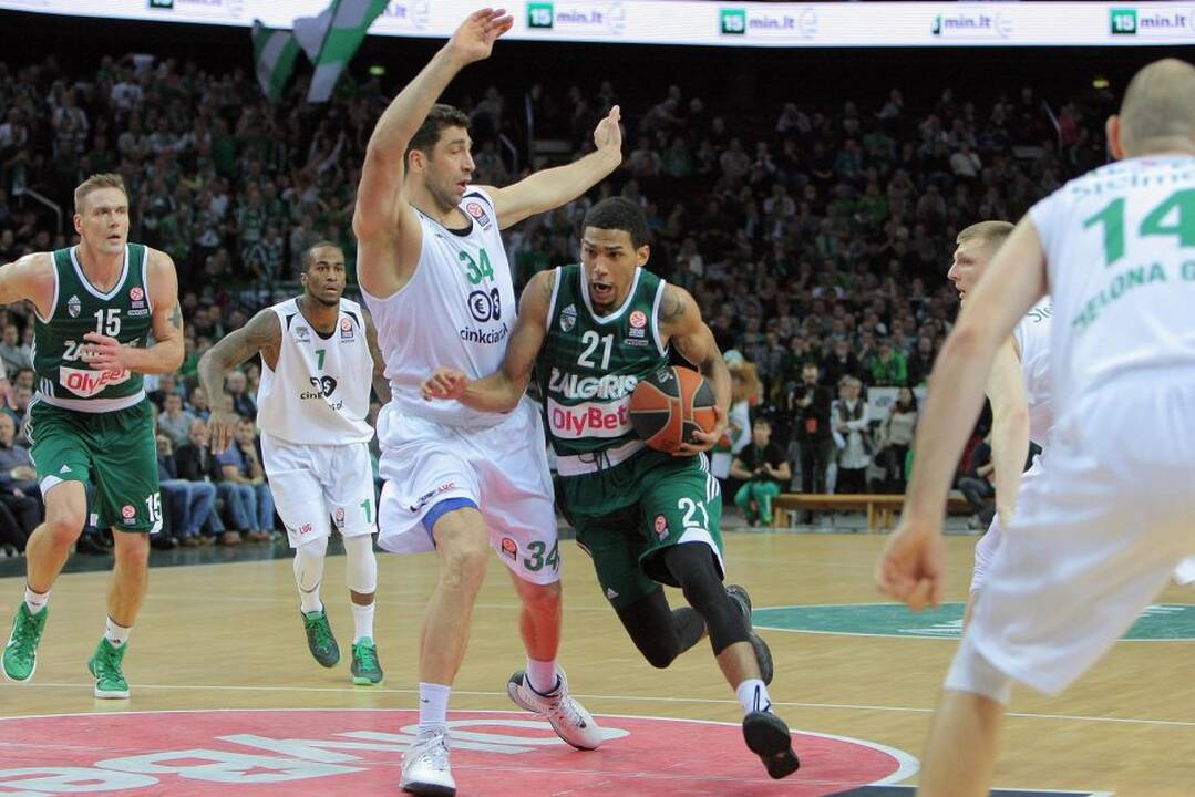 Eurolyga: „Žalgiris“ – „Stelmet“.