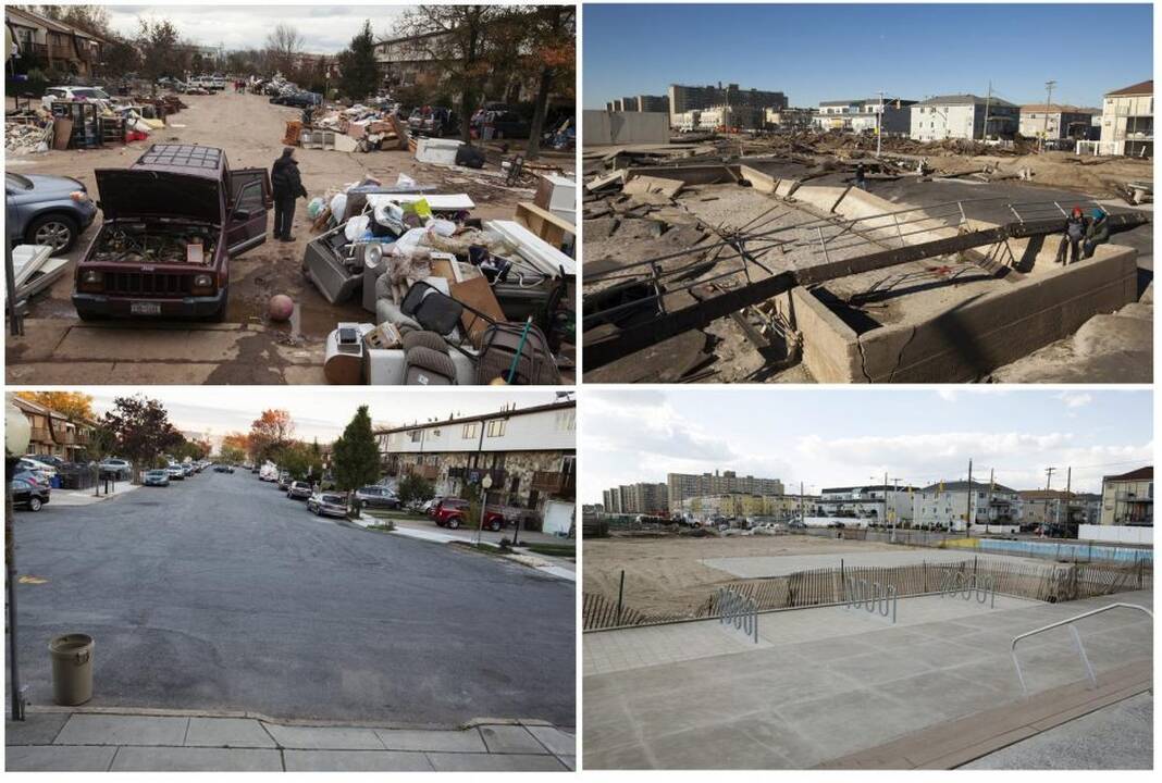 Superaudra „Sandy“: tada ir dabar