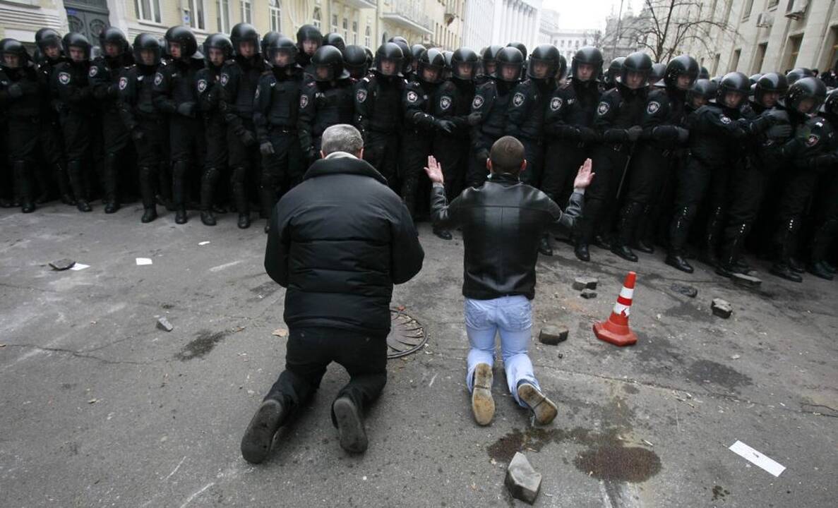 Ukrainiečių protestas