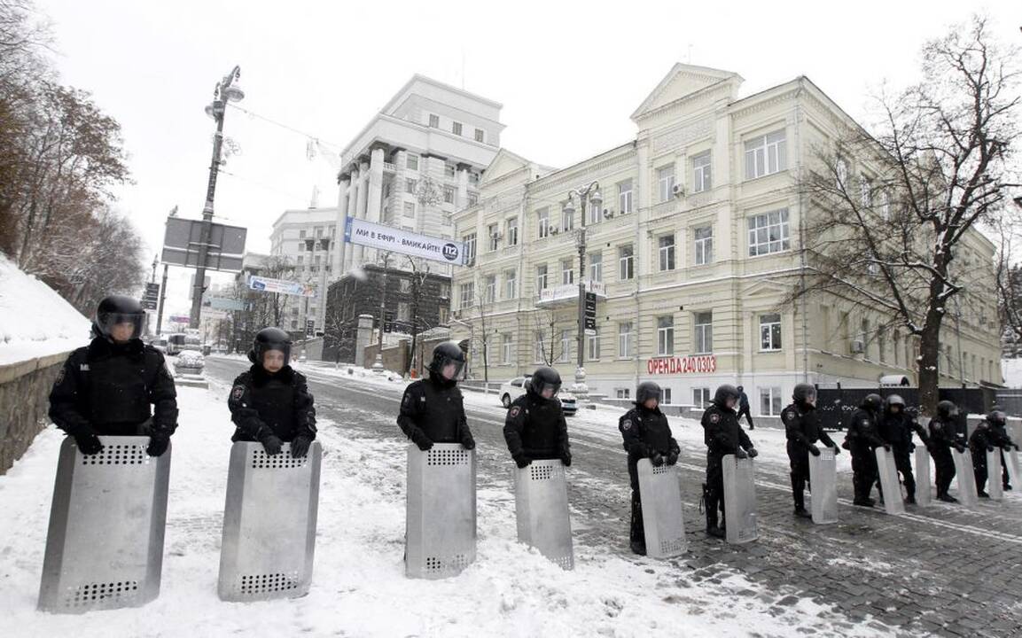 Kijeve – susirėmimai tarp milicijos ir protestuotojų