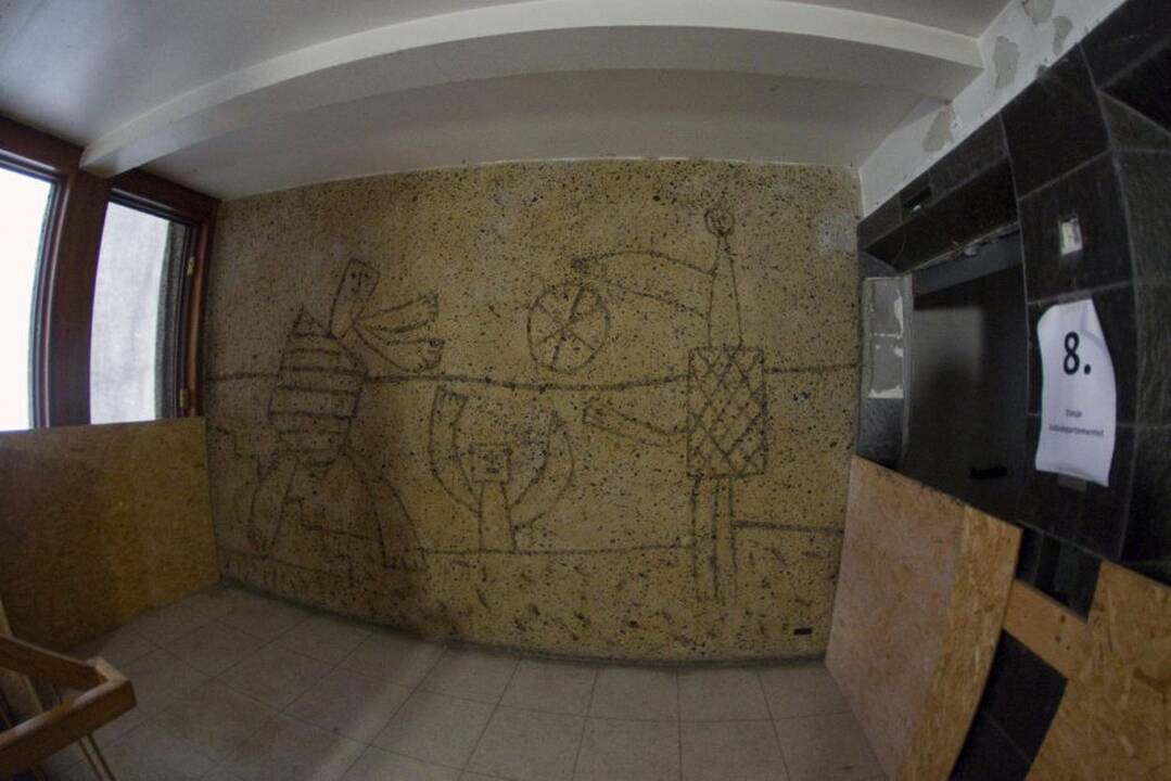 Pablo Picasso raižiniams betone