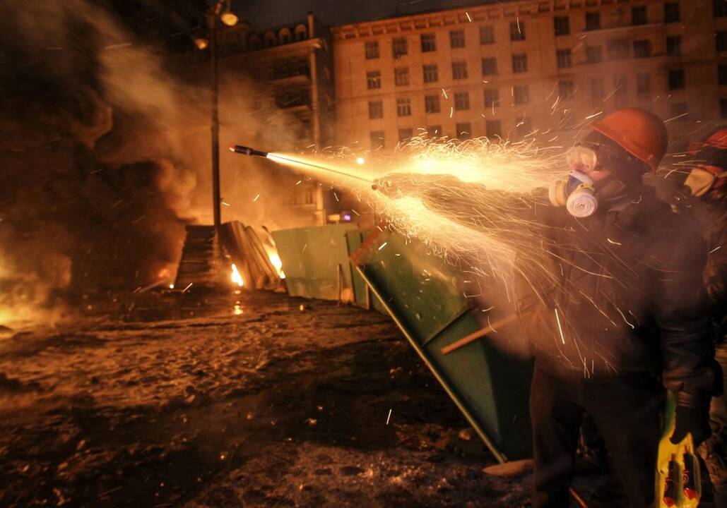 Neramumai Ukrainoje tęsiasi