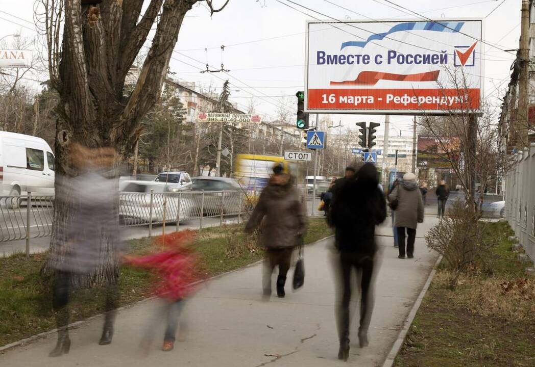 Iš Krymo jau pabėgo šimtai žmonių