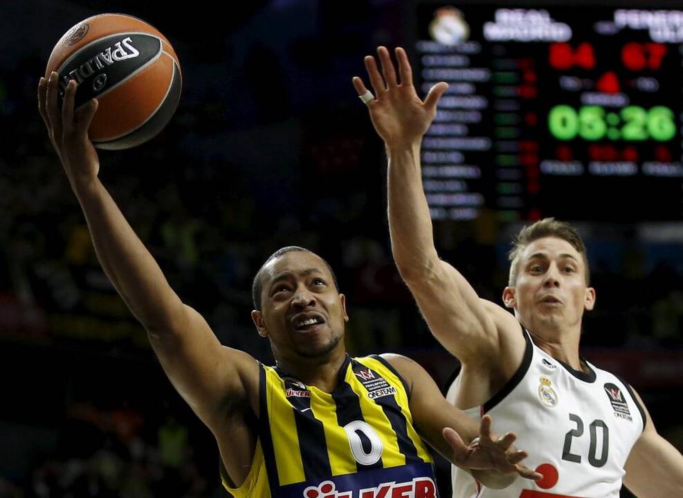 Eurolygos pusfinalis: "Real" - "Fenerbahce Ulker"