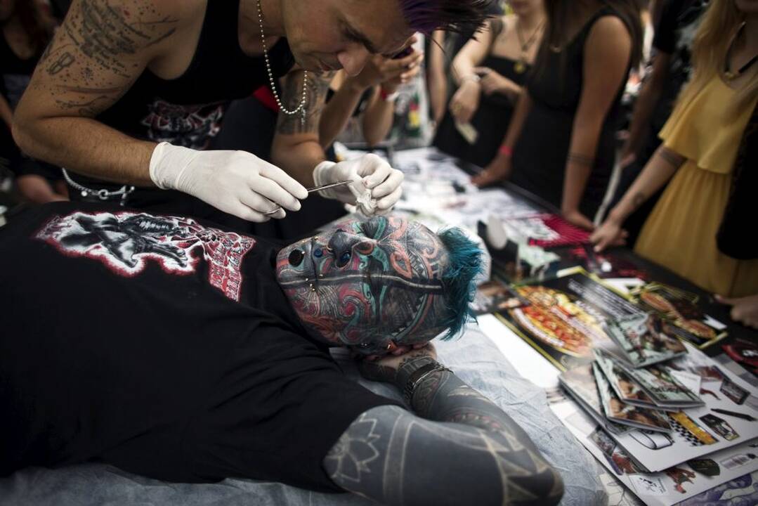 Labiausiai tatuiruoti pasaulio žmonės
