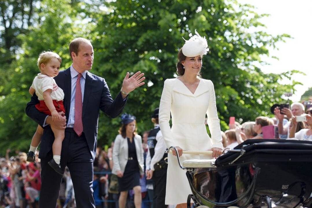 Britanijos princesės Charlotte’s krikštynos