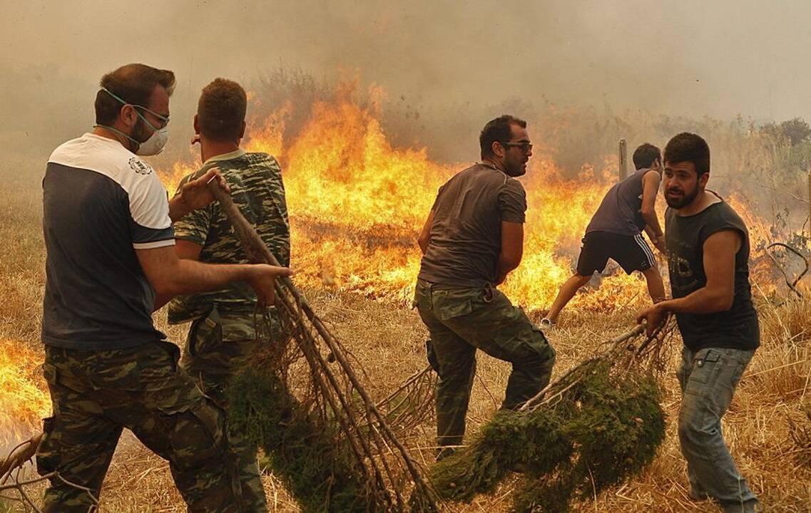 Gaisrai Graikijoje
