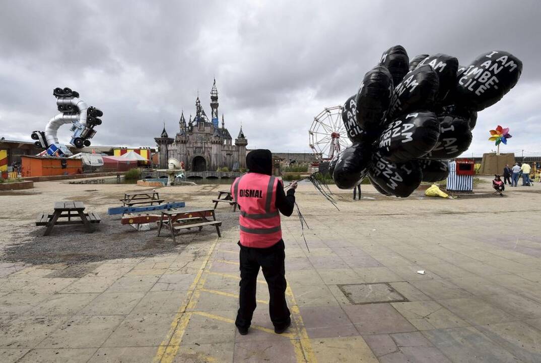 Disneilendo parodija „Dismaland“