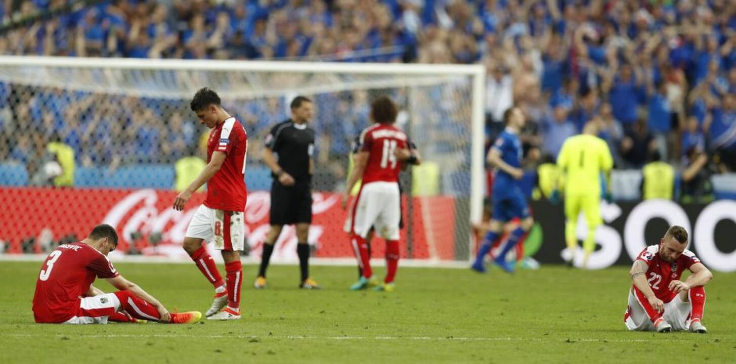 Euro 2016: Islandija - Austrija 2:1