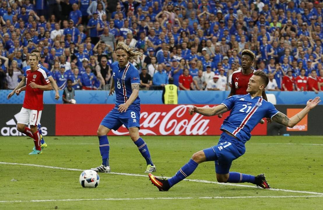 Euro 2016: Islandija - Austrija 2:1