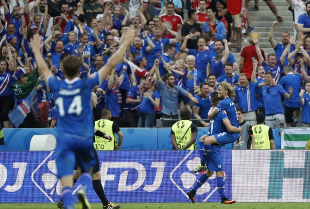 Euro 2016: Islandija - Austrija 2:1