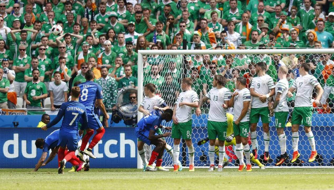 Euro 2016: Prancūzija – Airija 2:1
