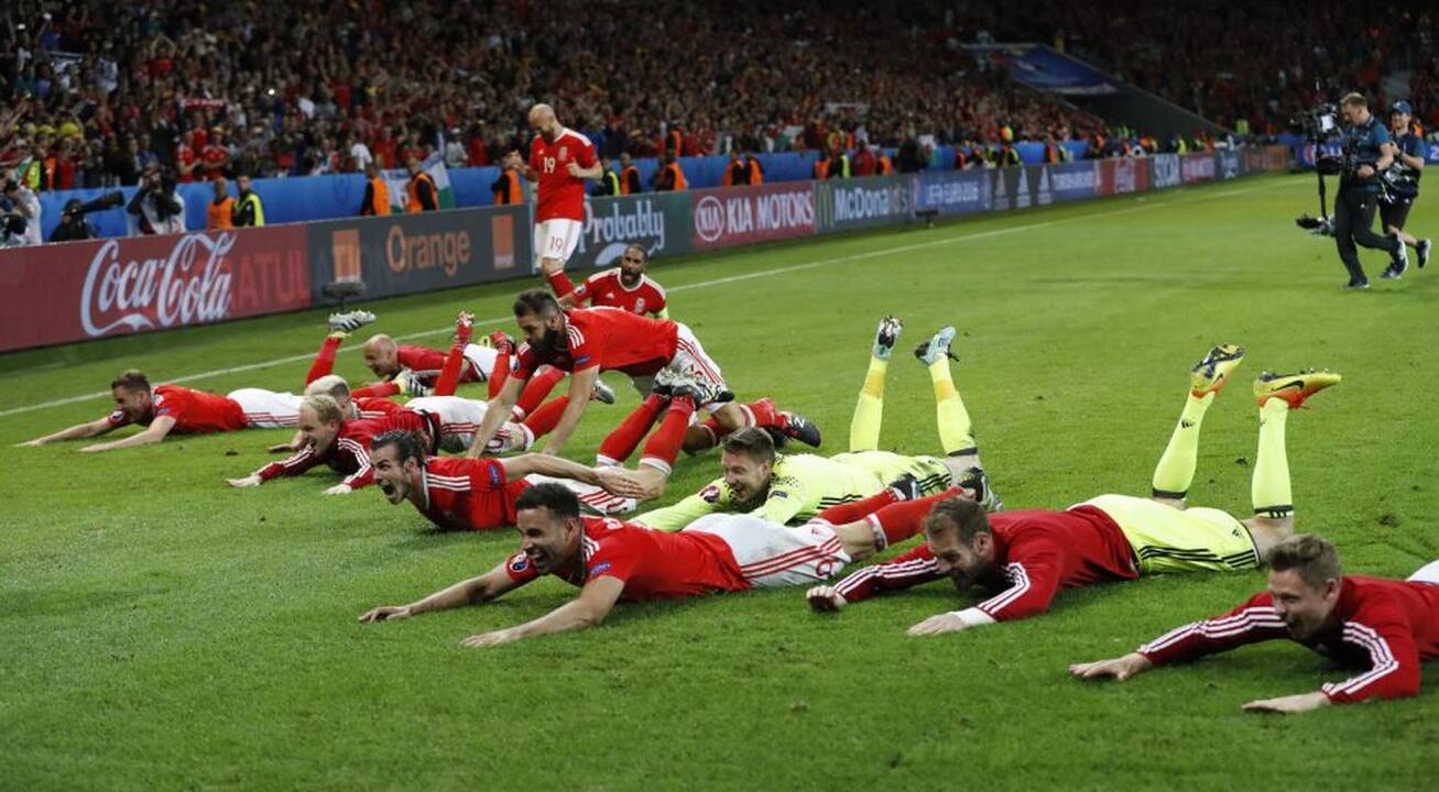 Euro 2016: Velsas - Belgija 3:1