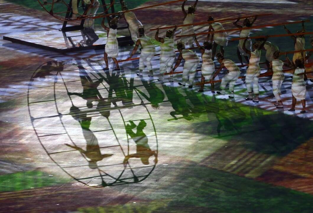 Spalvingas „Rio 2016“ olimpiados atidarymas