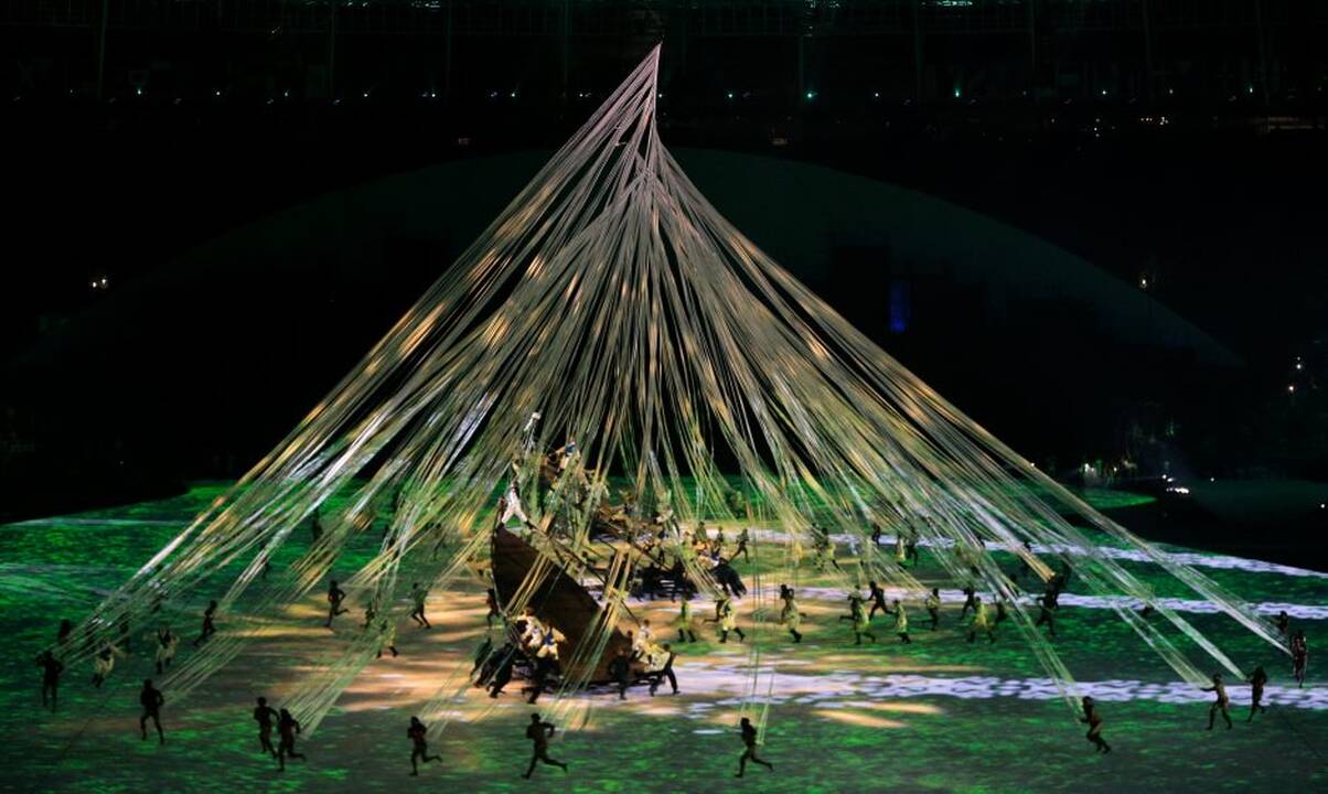 Spalvingas „Rio 2016“ olimpiados atidarymas