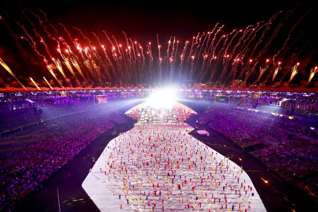 Spalvingas „Rio 2016“ olimpiados atidarymas