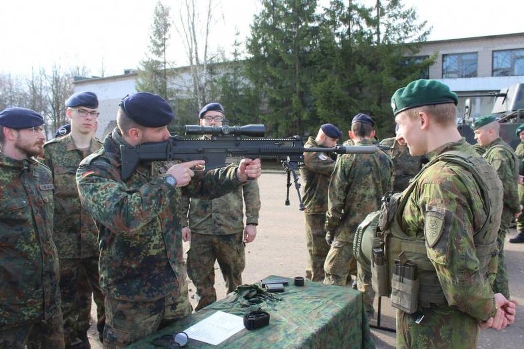 Vokietijos karių treniruotės Lietuvoje