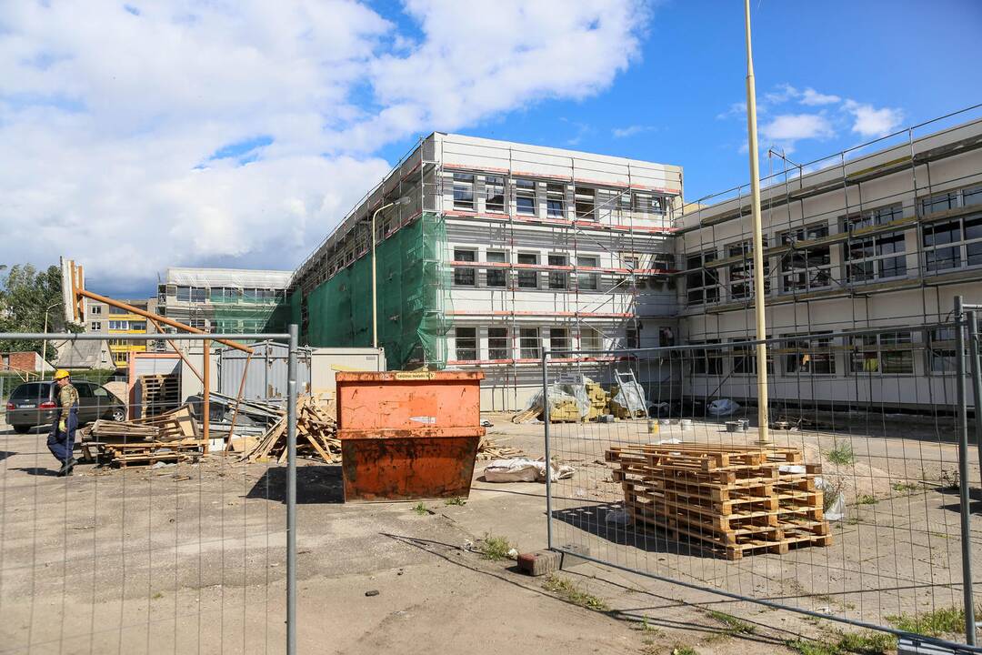 Renovuojamos Kauno mokyklos