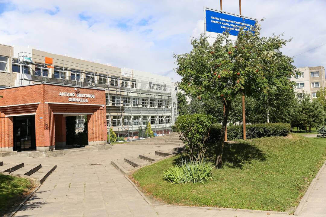 Renovuojamos Kauno mokyklos